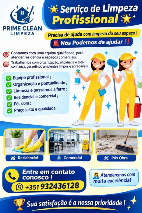 Serviço de Limpeza Profissional
