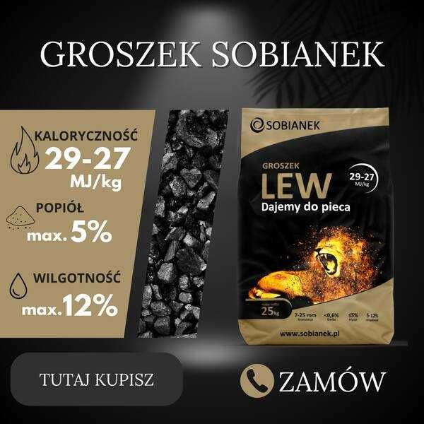 GROSZEK GOLD Promocja !!,  Lew transport hds