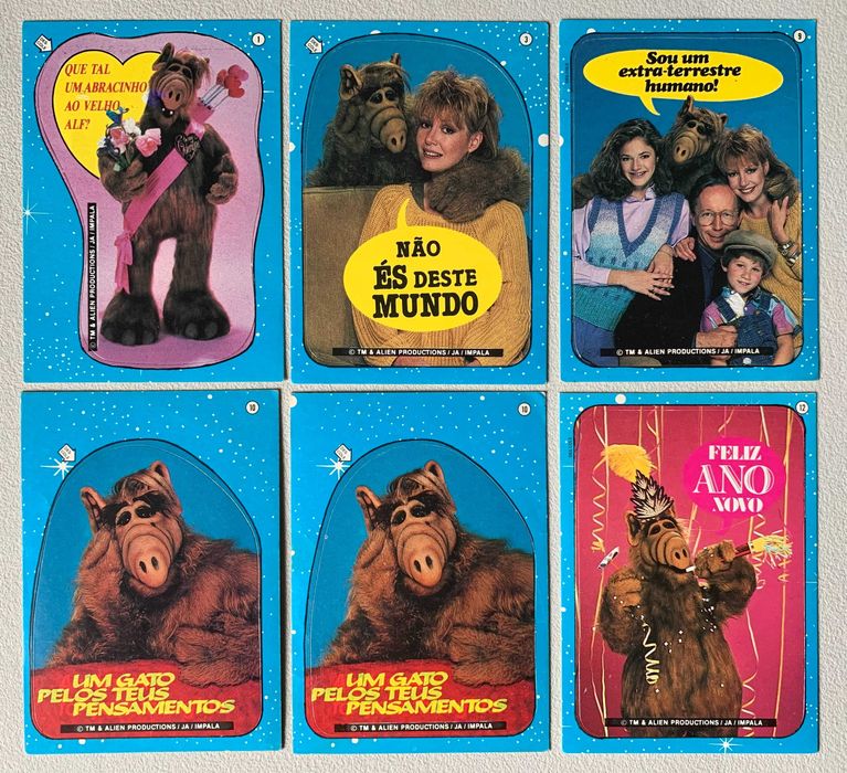 Calendários de 1989 - Alf (preço unitário)