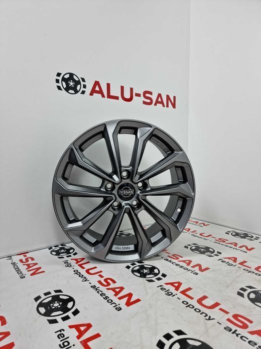 NOWE alufelgi NISSAN 17" 5x114,3 Juke Primera Qashqai - Grafit