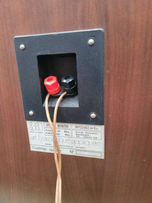 Colunas de som 3A apogée monitor