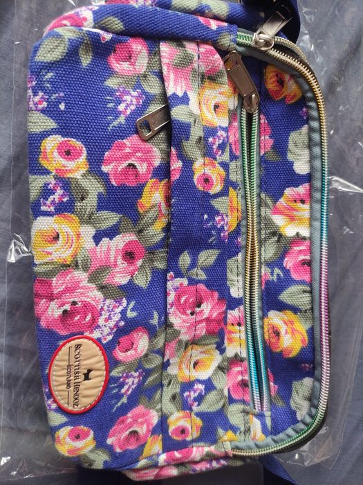 Torebka damska płócienna