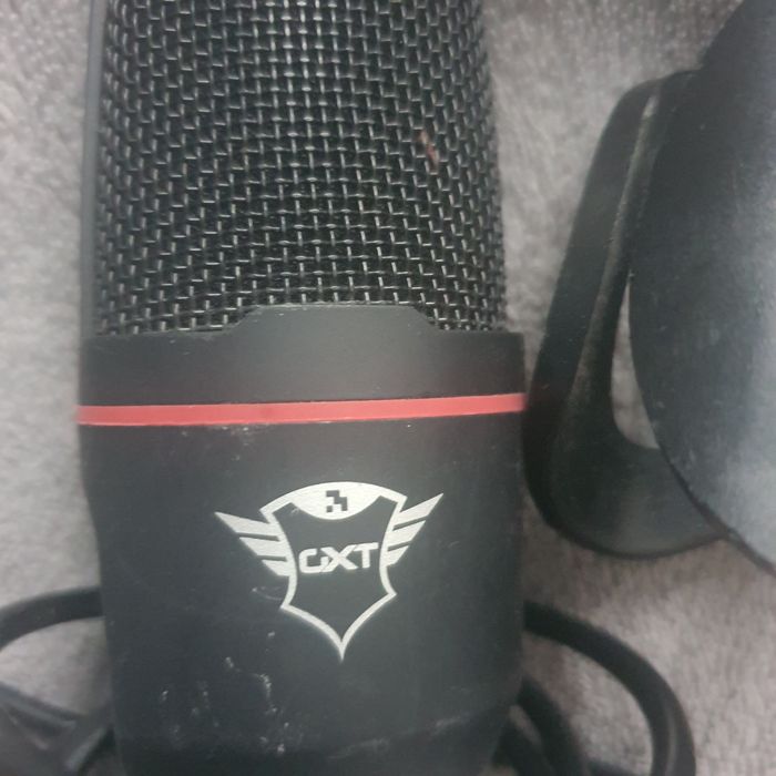 Mikrofon z stojakiem