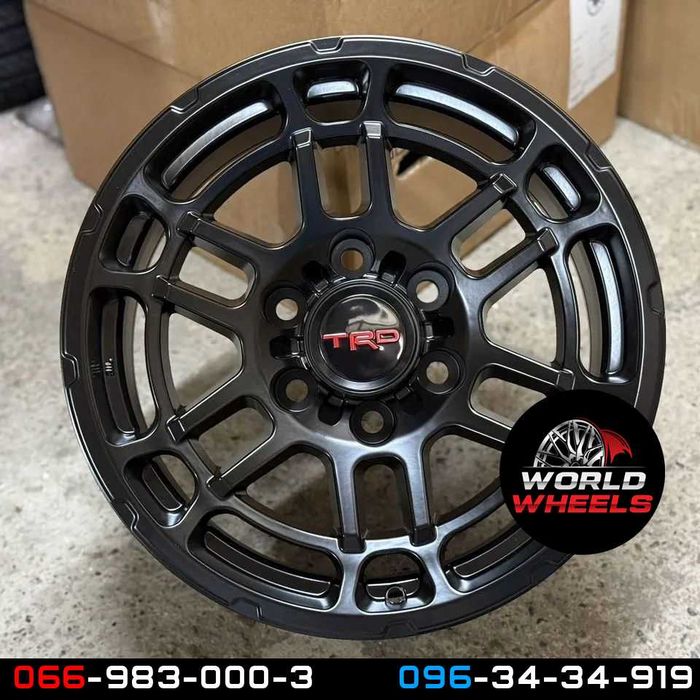 Диски TRD R17 6x139.7 Toyota Prado Lexus GX FJ Cruiser Mitsubishi L200