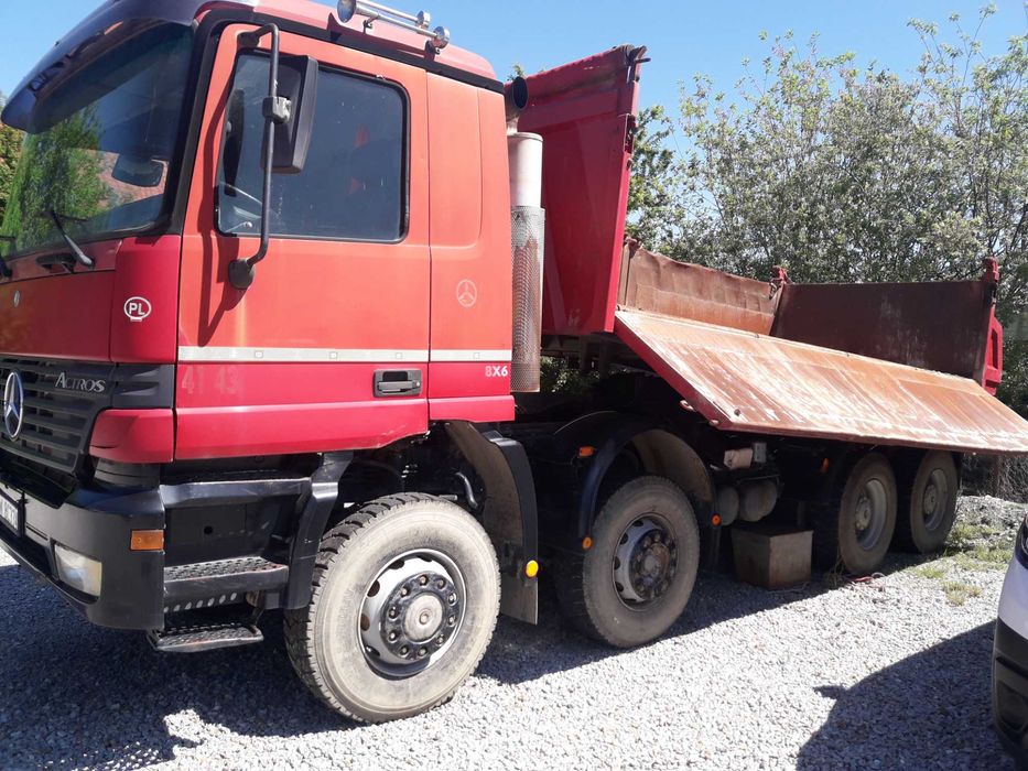 Mercedes actros 8x6 4143 hydroburta