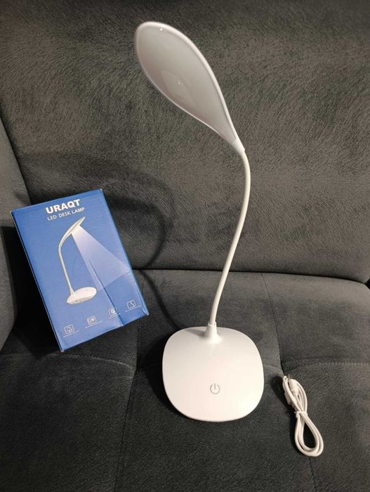 Lampka LED przenośna USB 3 tryby świecenia LED dotykowa