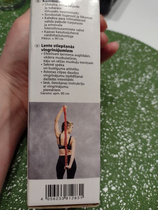Taśma streczowa do ćwiczeń
