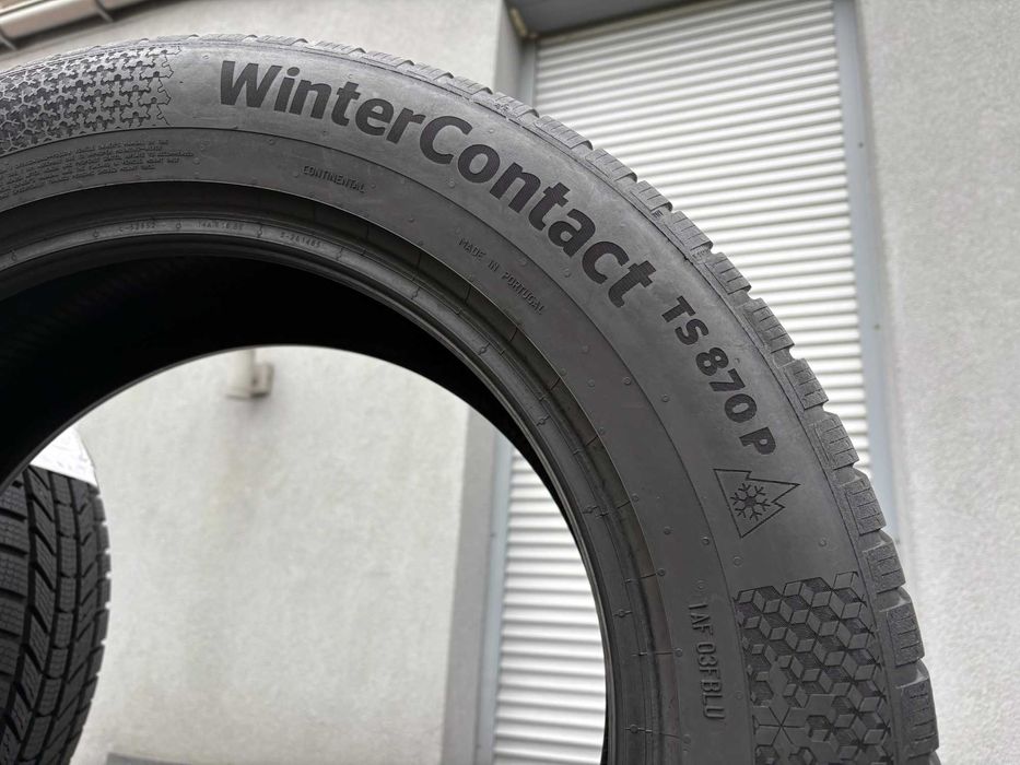 2szt zimowe 235/60R18 Continental 8-7mm 2024r świetny stan! Z864 gwar