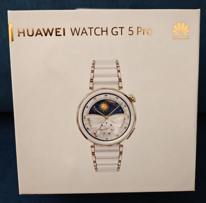 Huawei Watch GT 5 Pro 42mm Ceramic White