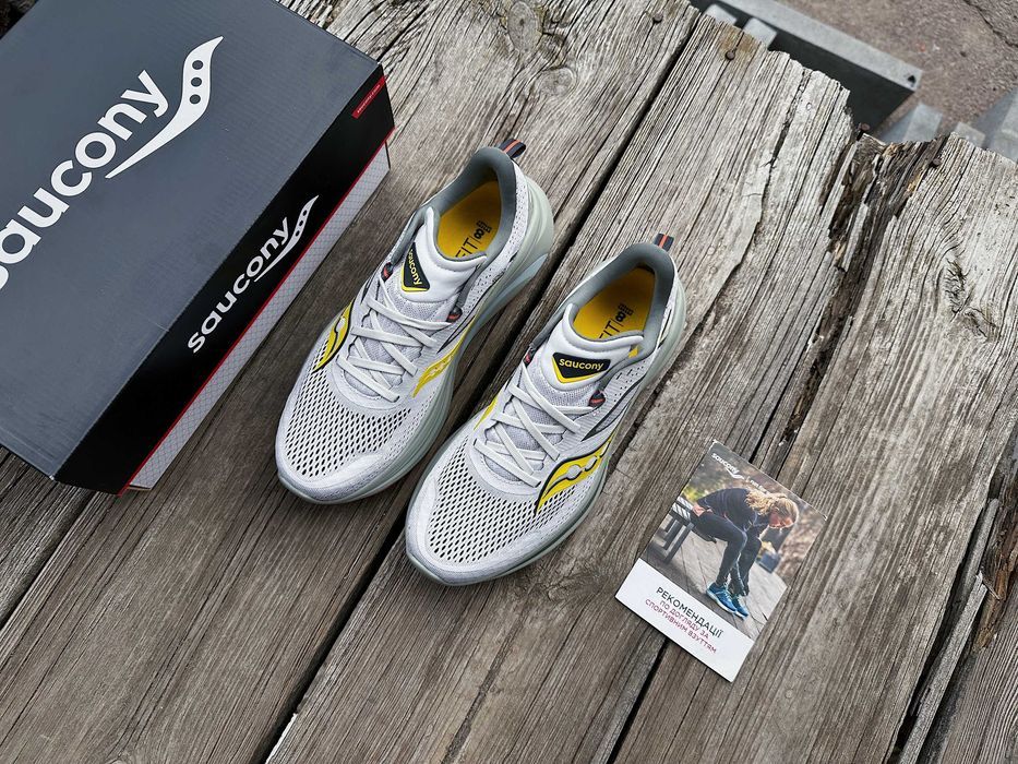 Мужские кроссовки для бега Saucony OMNI 22 S20926-110 серые Оригинал