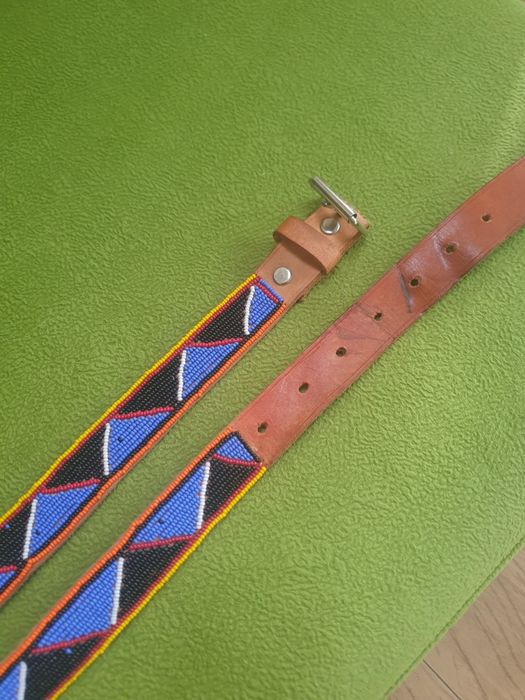 Pasek z wioski masajskiej z Tanzanii.