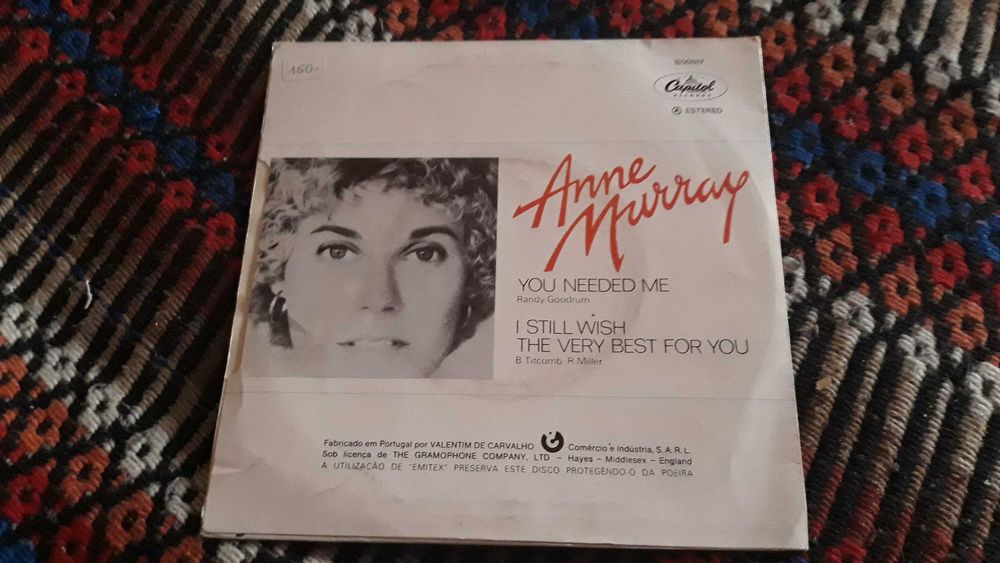 Anne Murray - You need me - single - portes incluídos