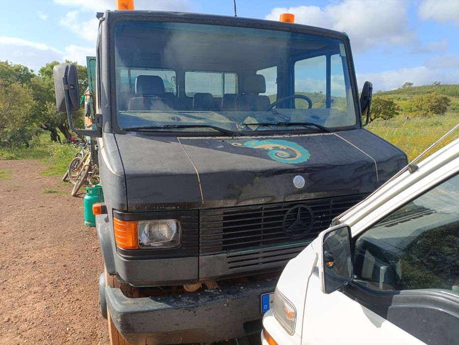 Mercedes 709d alemã basculante 6 lugares