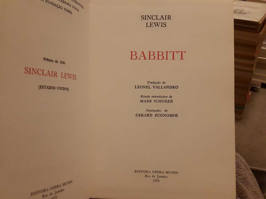 Sinclair Lewis - Babbitt