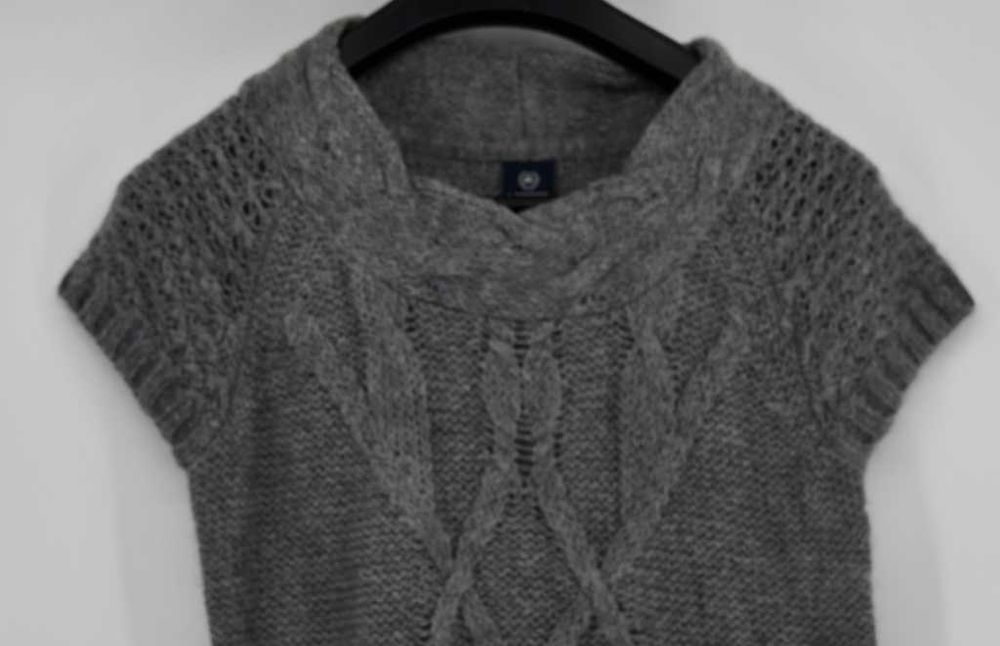 Szara dzianinowa sukienka Lerros 40 nowa