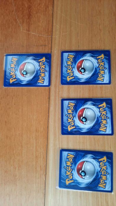 Cartas Pokémon Base Set / Jungle e Fossil - Raras Português e Inglês - Near Mint / Excelentes