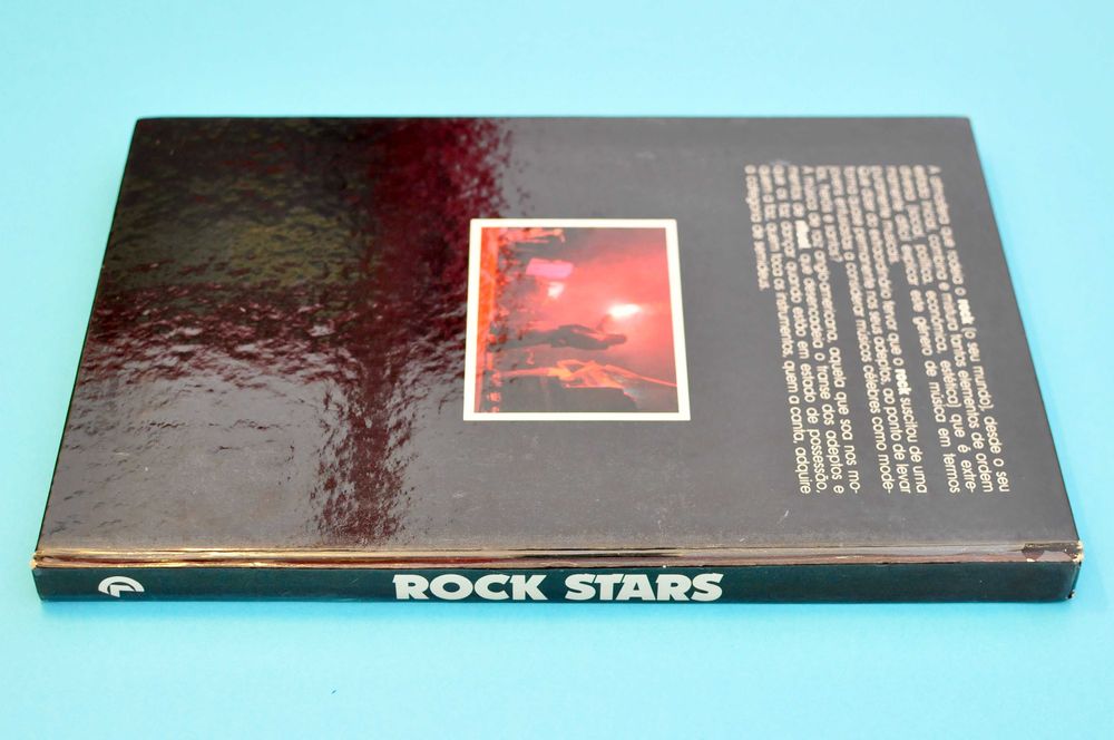 Livro Rock Stars Cinco Anos de Rock em Portugal / música e fotografia