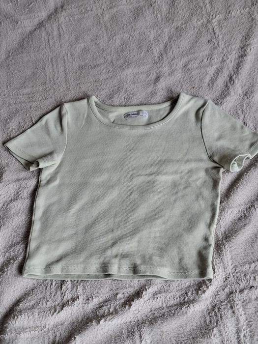 Jasnozielony top XS