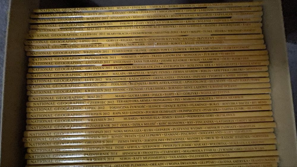 National Geographic Polska, 1-12.2011