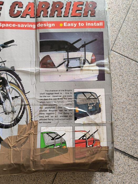 Suporte  bicicletas para carro