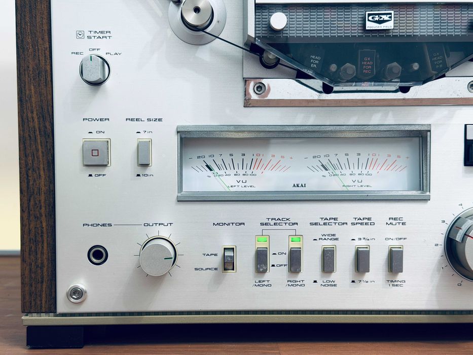 ‼️ Akai GX-625 GX-головки 3 мотора ℹ️ IC Logic, цифр. счётчик, JP