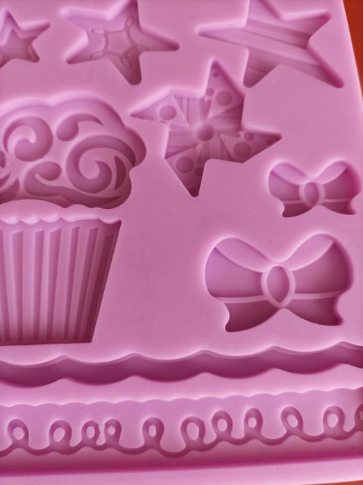 3 Moldes de silicone para pasta de açúcar Cake design64586144107778124