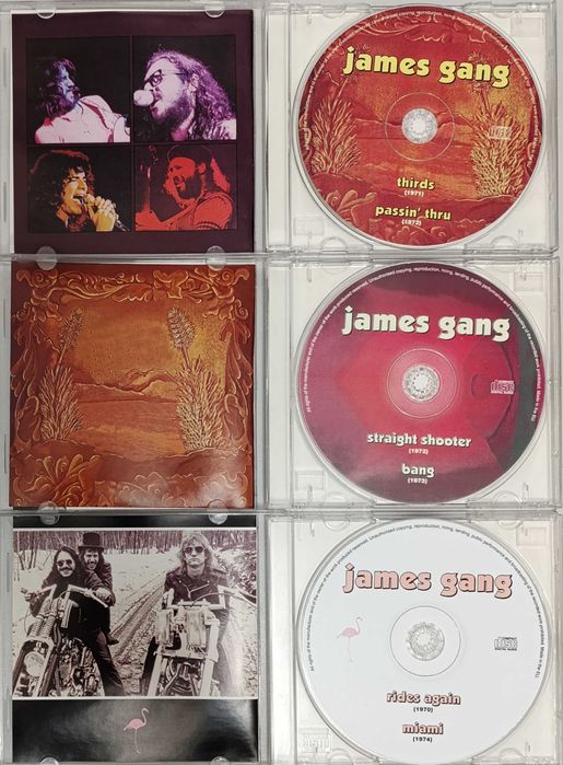 3 CD 6 Album James Gang