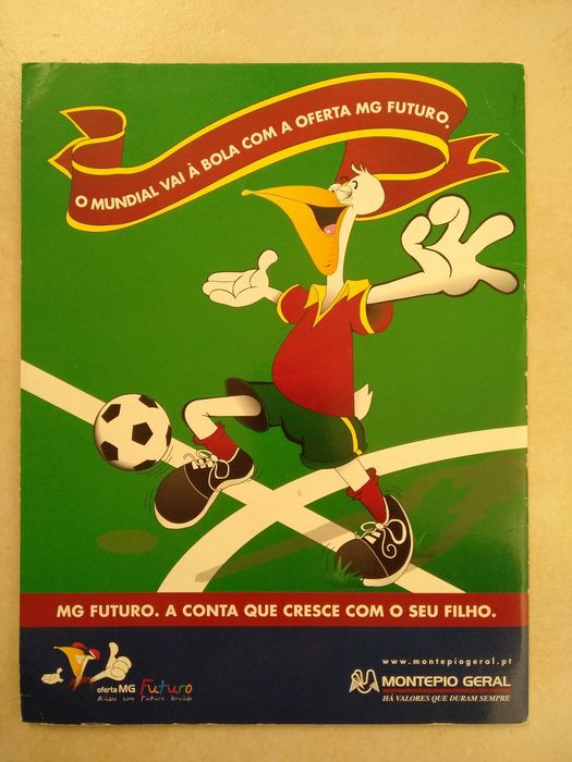 Álbum ilustrado do Mundial 2002 da Disney