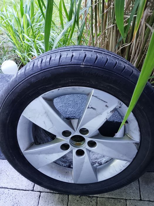 Koło dojazdowe zapasówka felga5x100  15 195/55 VW Skoda Seat