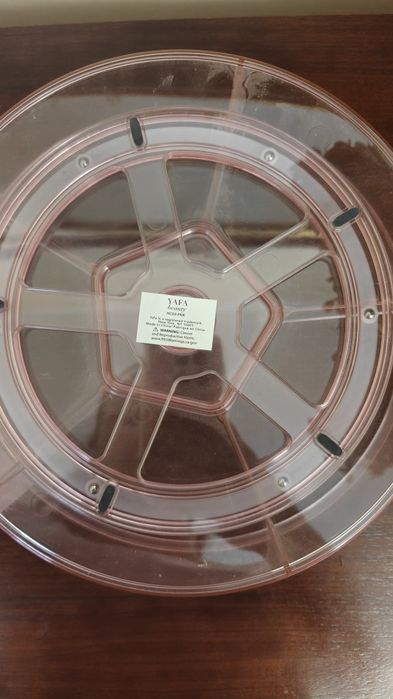 Duży obrotowy organizer kosmetyczny 30 cm