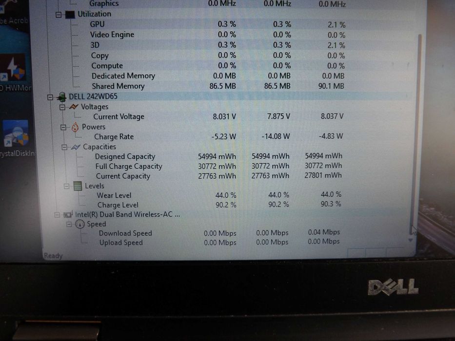 Laptop Dell Latitude E7470 i5 16GB RAM 256GB SSD 14" Win 11 Home