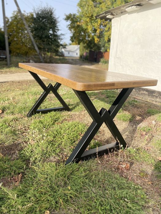 Продам дубовий стіл у стилі Лофт