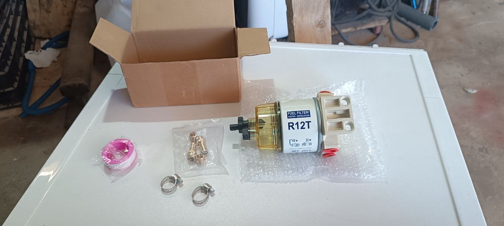 Filtro de combustível para água