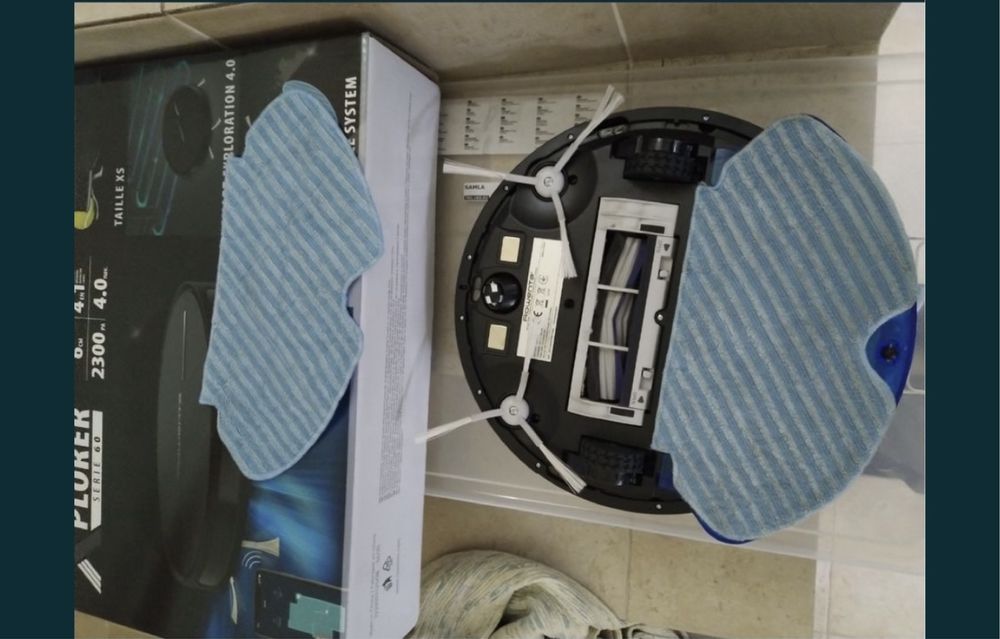 robot de aspirar rowenta x-plorer serie 60 impecável