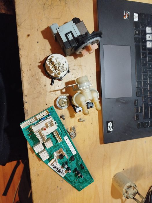 Części pralki Candy GO4 F 106 elektronika programator zestaw OKAZJA