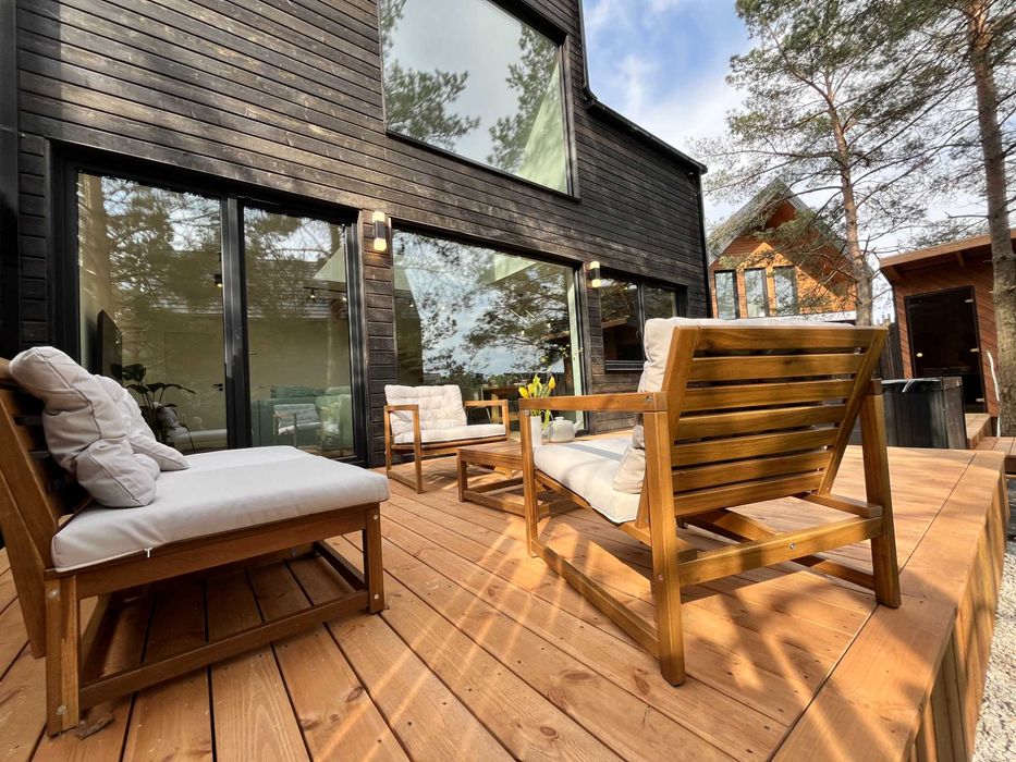 Horyzont Borsk Domek Kaszuby SPA sauna JEZIORO nocleg 10 osób ROWERY