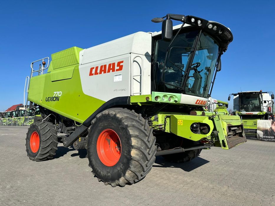 Kombajn Claas Lexion 770 z Vario 930 nowy bęben i klepisko