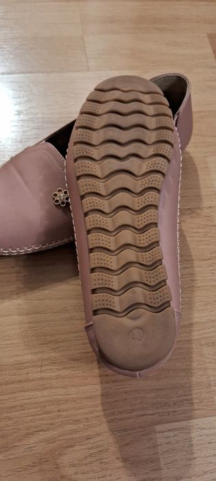 Мокасини жіночі, нові, ортопедична устілка, якісний кожзам.а