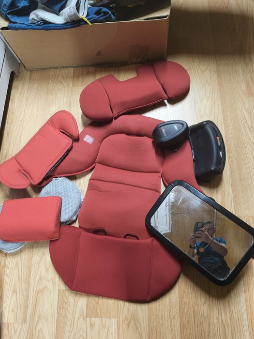 Fotelik i nosidełko besafe 3 w 1 ISOFIX przodem tyłem baza