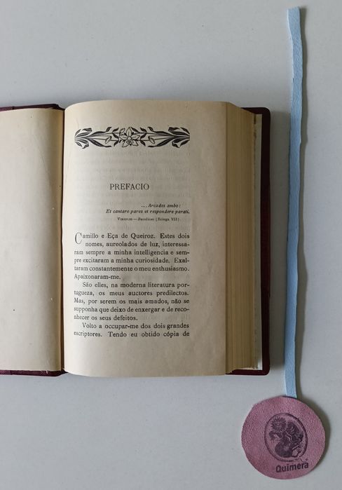 Camilo e Eça de Queiroz, Cartas Inéditas de Camillo -Os plagios de Eça