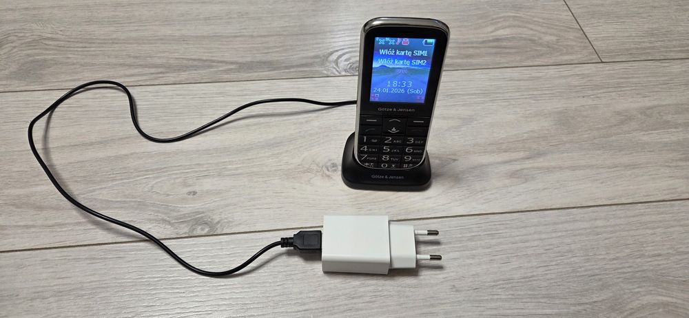 Telefon dla seniora Górze & Jensen - Dualsim