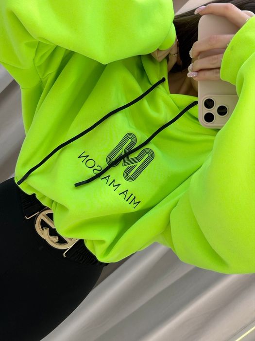 Bluza damska neonowa