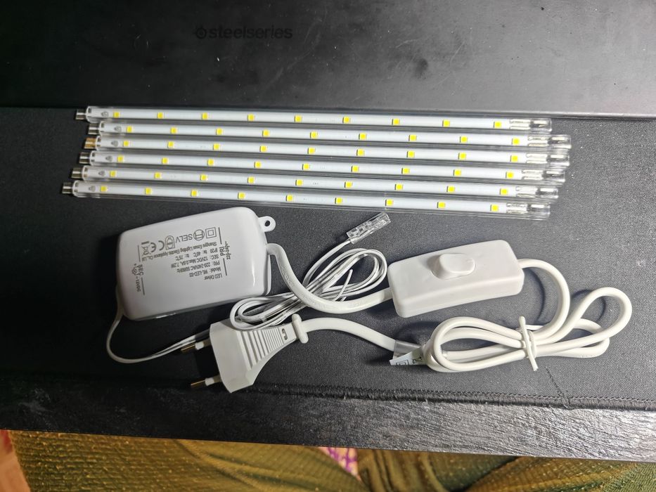 LED підсвітка для кухні DA Light 6шт (6000K, 6х25 см, 7.2W)