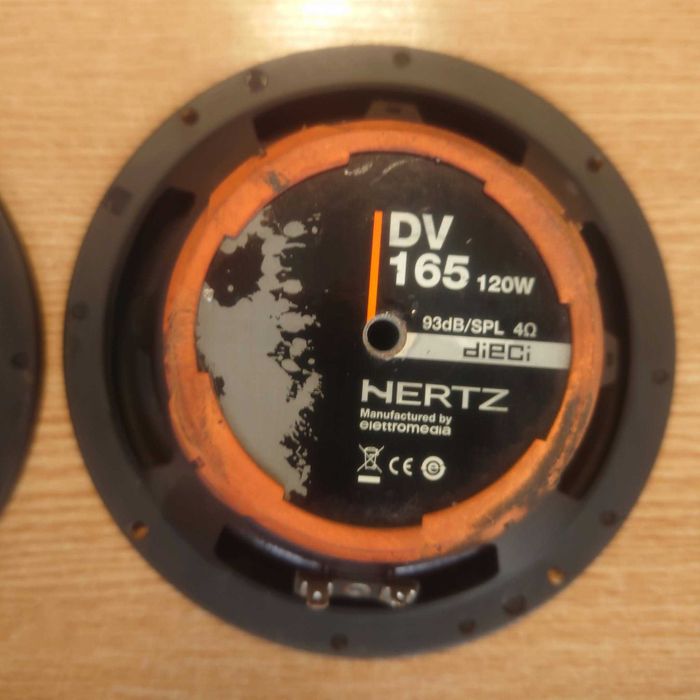 Głośniki HERTZ DV165 120W 2ohm
