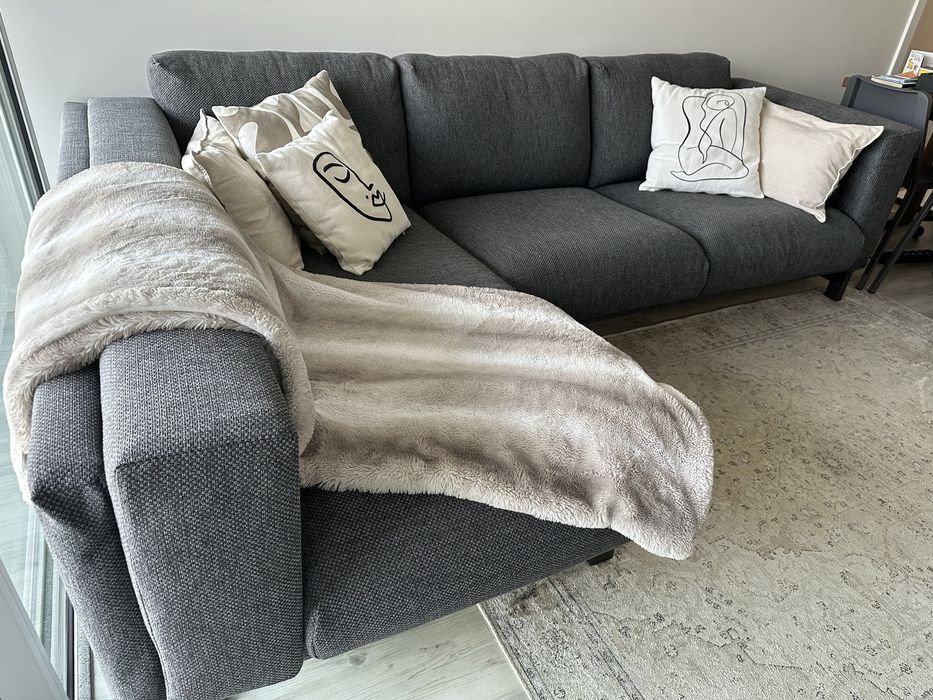 sofá 3 lug c/chaise longue