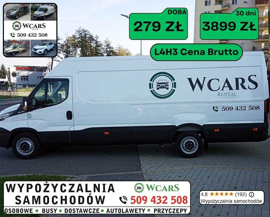Wynajem samochodu bus  Wypożyczalnia samochodów busów długoterminowo