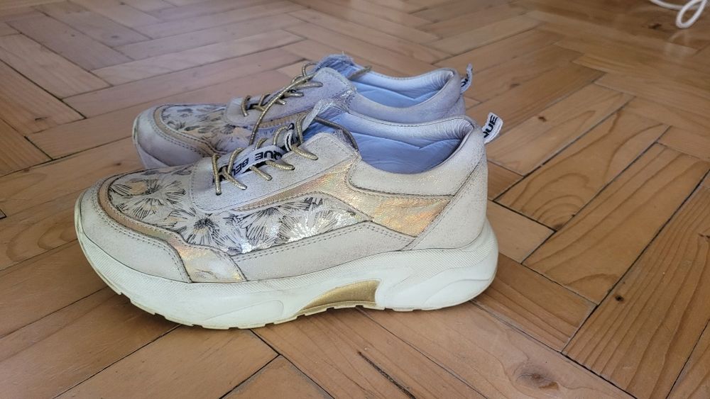 Кросівки для дівчинки tutubi шкіряні ортопедичні, 33 розмір