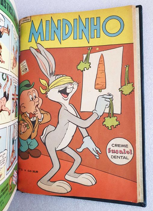 Antiga Encadernação com 10 diferentes "Comics da Ebal" ~ 1959/62 ~ #4