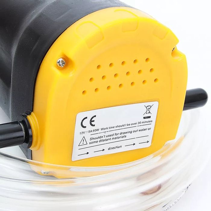 Bomba Transfega 12V para Tirar Óleo do Carro e Moto NOVO