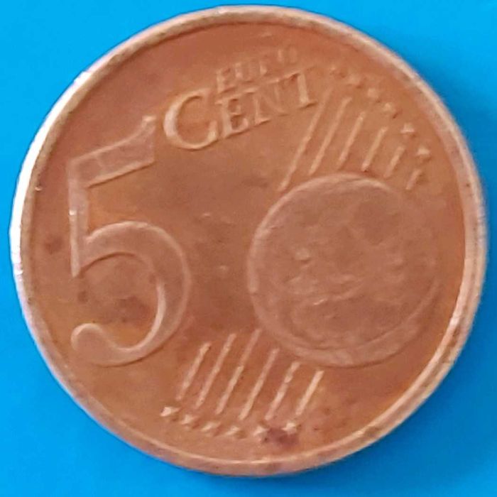 5 Cêntimos de 2002 * ? * da Alemanha , C/Defeito